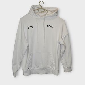 Goal Studio Hoodie M White Soccer